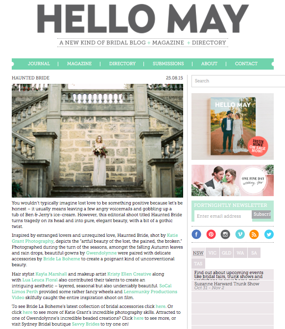 Wedding Blog Press 2015