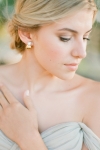 Floral Gold Bridal Earrings by Australian brand Bride La Boheme