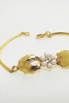Handcrafted Floral Gold Jewellery by Australian Bride La Boheme